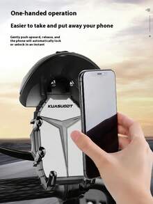 自行车/摩托车手机支架，防水遮阳导航支架，摩托车手机支架，自行车车把手机支架，2025升级3S快装版，适用于、电动自行车、滑板车、自行车配件 - 彩色 - 查看 3