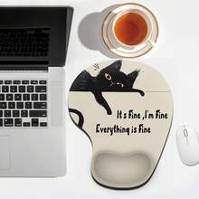 Mouse Pad Wrist Support, Ergonomic Mouse Pad With Wrist Rest, Comfortable Mouse Pad With Smooth Wrist Rest, Suitable For Non Slip Base, Computer, Laptop, Office And Home - Multicolor - View 17