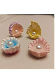 夜光可爱珍珠贝壳和普通贝壳工艺品，鱼缸装饰饰品