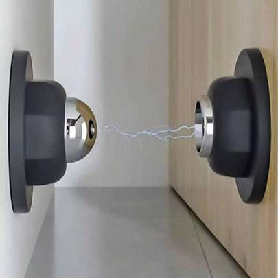 Prendedor Fixador Trava Porta inox Magnético Adesivo Inox