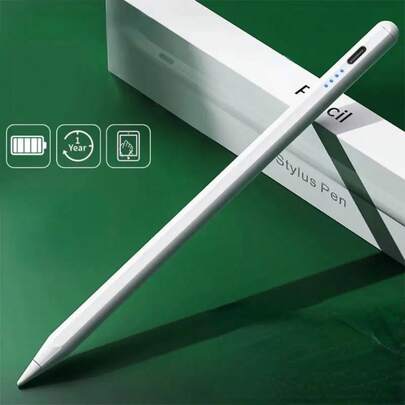 Caneta Touchscreen Para Celular Tablet Ponta Fina Recarregavel Universal