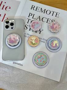 Compatible With IPhone, Android Phone, Gift For Birthday, Family, Friends Phone Holder - Multicolor - View 2