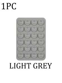 3/5Pcs Multi-Purpose Square Silicone Suction Cup Mobile Phone Holder, 24-Hole Suction Cup With Strong Adhesiveness, 1/10/20/30/40/50/60Pcs,Suitable For Various Scenarios To Prevent Phone Falling, Used For Video, Vibration, And Self-Portrait Phone Accessories