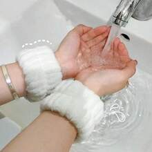 Face Wash Wrist Face Wash Face Makeup Sports Yoga Wristband, Female Skin-Friendly Absorbent Headgear