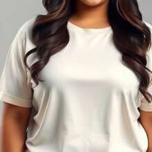 Women's Plus Size T-Shirt Pineapple Stylish Print 100% Cotton Superior Quality