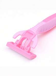 1 Handle + 24 Blades+Shaver Storage Box,Men's And Women's Manual Safety Razor 6-Layer Stainless Steel Hair Removal Razor Blade Replaceable Razor Head Shaving Tool, For Men Hair Removal, Face Hair Removal, Hair Trimmer, Hair Trimmer, Barber Supplies, Haircut,Non-Slip Handle, For Personal Care And Gift