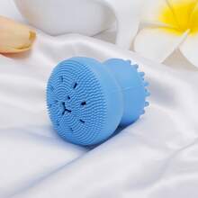 1/2pcs Random Color Octopus Silicone Facial Cleansing Brush, Silicone Hand Held Face Wash Brush, Facial Exfoliating Brush, Hand Held Skin Massage Shampoo Brush, For Deep Cleaning, Gentle Exfoliating Skin Massage Cleansing Brush Beauty Tool - Nhiều màu - Xem 11