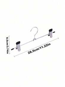 1/5/10 piezas Percha para pantalones a prueba de viento, percha para colgar ropa con 2 pinzas, percha con pinzas para secar ropa interior, ropa que gotea, toallas, ropa de bebé, sombreros, bufandas, calcetines, sujetadores, pantalones, pañales de tela, guantes