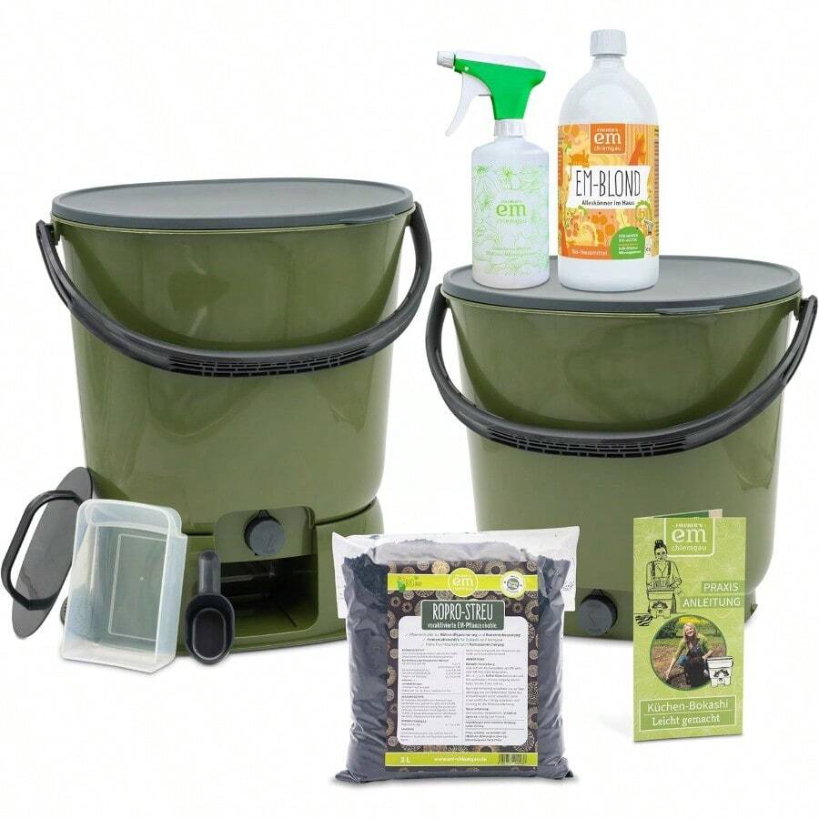 Indoor Compost Bins - 橄欖 - 查看 1