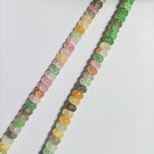 50/100pcs 5mmx8mm Imitation Jade, Agate, Abacus Beads, Loose Beads, Wheel Beads, Spacer Beads, Jewelry DIY Accessories, Bracelets, Keychains, Necklaces Craft Decorations, Beads Materials, Colorful - Please Choose a Color - View 6