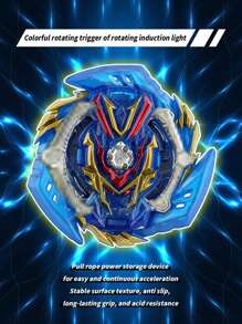 B-163 Ultimate Goddess Of War / Goddess Of War Spinning Metal With Launcher, Battle Game Toy, Christmas Gift - Black - View 3