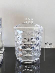 Acrylic Makeup Brush Holder, Transparent Makeup Brush Display Stand, Makeup Brush, Lipstick And Eyebrow Pencil Storage Box, Vanity Desk Organizer, Beauty Tool Storage Box, Makeup Brush Accessories, Beauty Tool Accessories - Multicolor - View 3