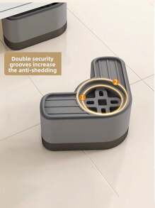 1pc Washing Machine Base Rack Height Increasing Foot Pad Drum Special Refrigerator Anti Slip And Shock-Absorbing Foot Bracket With High Adjustable Padding