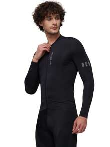 HISERWA 男士骑行服2025夏季速干透气长袖骑行服山地公路防紫外线男士骑行服