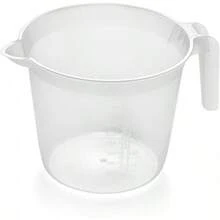 Addis 518007 Measuring And Mixing Jug With Handle, Transparent, 2 L - MEASURING_CUP - View 2