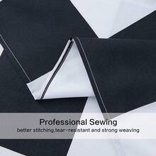Best Season 4 Piece Bed Sheet Set - Full Size - Soft Microfiber Bedding Sheet Set, Deep Pocket, Stain, Fade & Wrinkle Resistant (Plaid Black & White), Luxury Comfortable - 黑白格子圖案 - 查看 7
