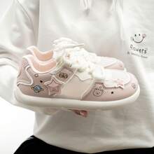 Women Skateboarding Shoes - 88-6001黃色 - 查看 3