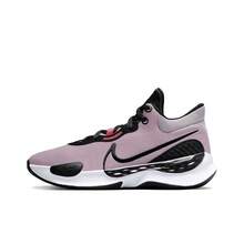 Zapatillas de baloncesto Nike Renew Elevate 3 de punta redonda con cordones, unisex en negro y rosa - Negro - Ver 1