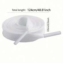 3/6 Pairs Of Night Light Shoelaces, Green/White,Lightweight, Suitable For Low Cut Canvas Shoes, Sports Shoes, Casual Shoes, Unisex,Outdoor Cycling And Running - Xanh lá cây-6 cặp - Xem 3