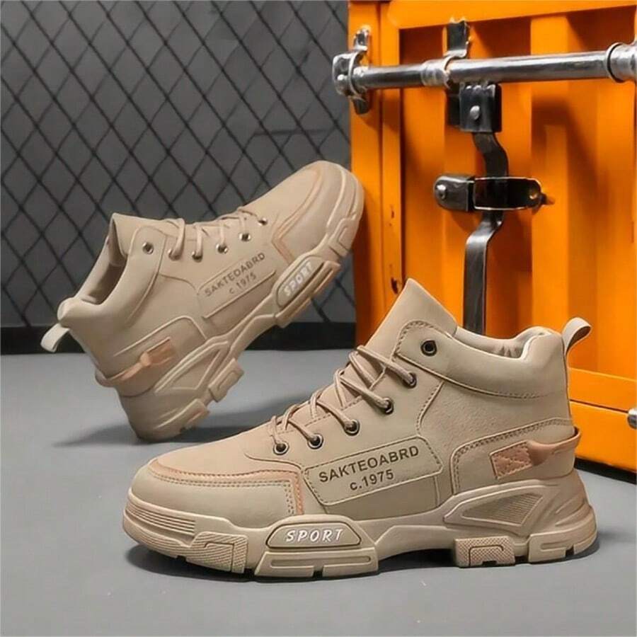 休闲时尚百搭系带男士休闲运动鞋