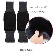 Thick Plush Winter Knee Pads Warm And Supportive For Cold Weather Compression Knee Sleeves Suitable For Autumn And Winter(Single Pack) - Multicolor - View 19