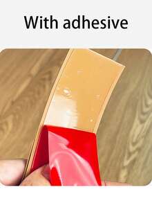 1 pezzo Striscia di transizione per pavimento di 100 cm, autoadesiva, copertura per giunti, soglia per riparare spazi sul pavimento, bordo di transizione per pavimenti in legno laminato, design minimalista in finitura legno di quercia, stile nordico semplice e atmosferico