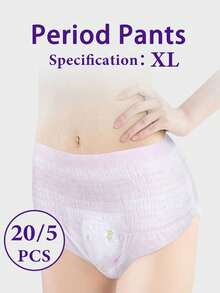 Pantalones menstruales blancos1