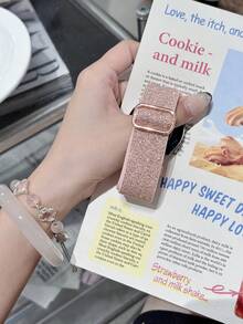 Glittering Watch Band Compatible With Samsung Galaxy Watch 7 Band 40mm 44mm,Dazzling Watch Straps For Galaxy Watch FE 40 Mm/Galaxy Watch 6/6 Classic 5 4 Band 40mm 44mm/20mm, Perfect Gifts For Girls And Ladies