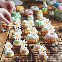 20 piezas de decoraciones para cupcakes con tema de margaritas, adecuadas para el 1er cumpleaños, decoraciones para cupcakes con margaritas, decoraciones para fiesta de baby shower con tema hippie bohemio de margaritas, decoraciones para pastel de 1er cumpleaños - Multicolor - Ver 6