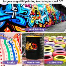 1pc 15mm Wide Tip Permanent Marker Pen, Waterproof & Fade Resistant, Suitable For Rock, Wood, Glass, Tire, Canvas, Ceramic, Fabric, Graffiti, Touch Up Paint, Large Capacity Craft Marker Pen,For School Supplies,Back To School