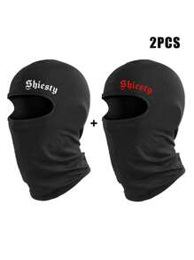 Musion 1pc Shiesty Hip Hop Motorcycle Balaclava Breathable Cycling Face Mask Thermal Ski Neck Gaiter Headwear For Riding And Outdoor Sport