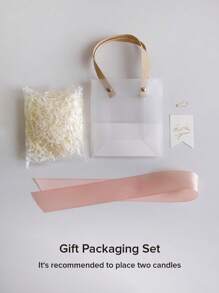 1pc Handmade Floral Scented Candle Gift, Flower Shaped Soy Wax Candle Decor, Creates Ambiance, Suitable For Valentine's Day, Couples, Women, Girls, Wedding, Halloween, Christmas, Graduation, Birthday, Mother's Day, Home Decor - Warm Light - View 18