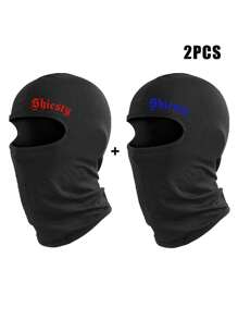 Musion 1pc Shiesty Hip Hop Motorcycle Balaclava Breathable Cycling Face Mask Thermal Ski Neck Gaiter Headwear For Riding And Outdoor Sport