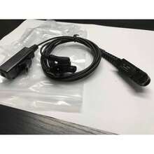 Ptt Headset For Moto Roll Radio Mtp3250 Mtp3500 Mtp3550 Radio - 黑色 - 查看 3