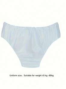 30 pezzi di biancheria intima monouso bianca, adatta a uomini e donne, stile bikini, comoda per viaggi, spa, ceretta, attività all'aperto, campeggio, terme