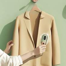 OBOVAY 1pc Mini Portable Garment Steamer, 20s Fast Heating, Dry & Wet Use, 180° Foldable Rotatable Handheld Design, Home & Travel Dual-Use, 110-130V US Plug - No Battery Required - EU C Type Plug(220-240V) - View 6