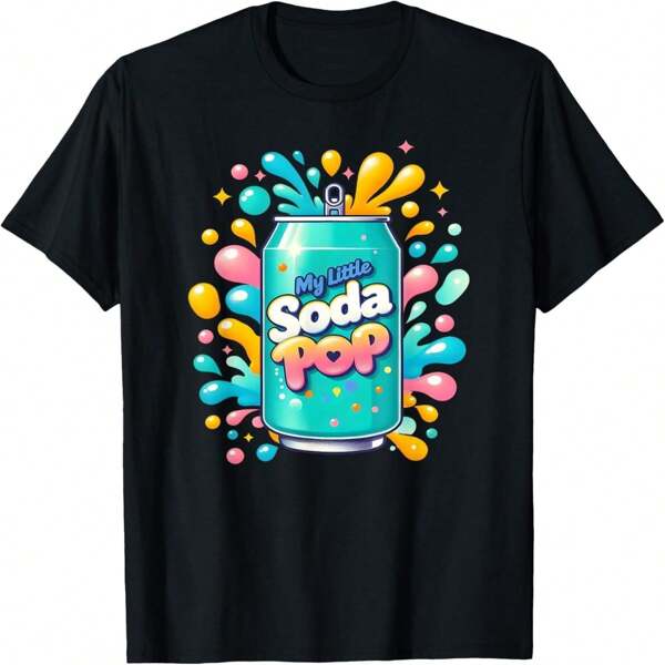 JVDRRY My Little Soda Pop K-Pop Music Matching Korean Anime T-Shirt