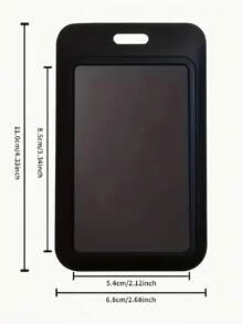 1 PC Expandable Plastic Card Holder With Keychain, Bus Pass Case, ID Card Sleeve, Star Pendant Key Chain Suitable For Daily Wear, Holiday Gift - Multicolor - View 4