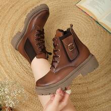 Women Ankle Boots & Booties - Camel - View 4