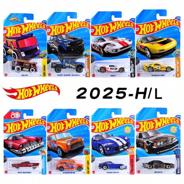 Hot Wheels Toy Cars 1:64 Scale Vehicles For Play Or Display, 25H/25L Batch Die Cast Cars Collection Alloy Toy C4982 Simulation & Robin Batmabile Nerve Hammer Draftnator BMW Haulerback HW50 Concept Car Model Track Car Single Seat Track Car Collection Enthusiast Boy Gift 1pc