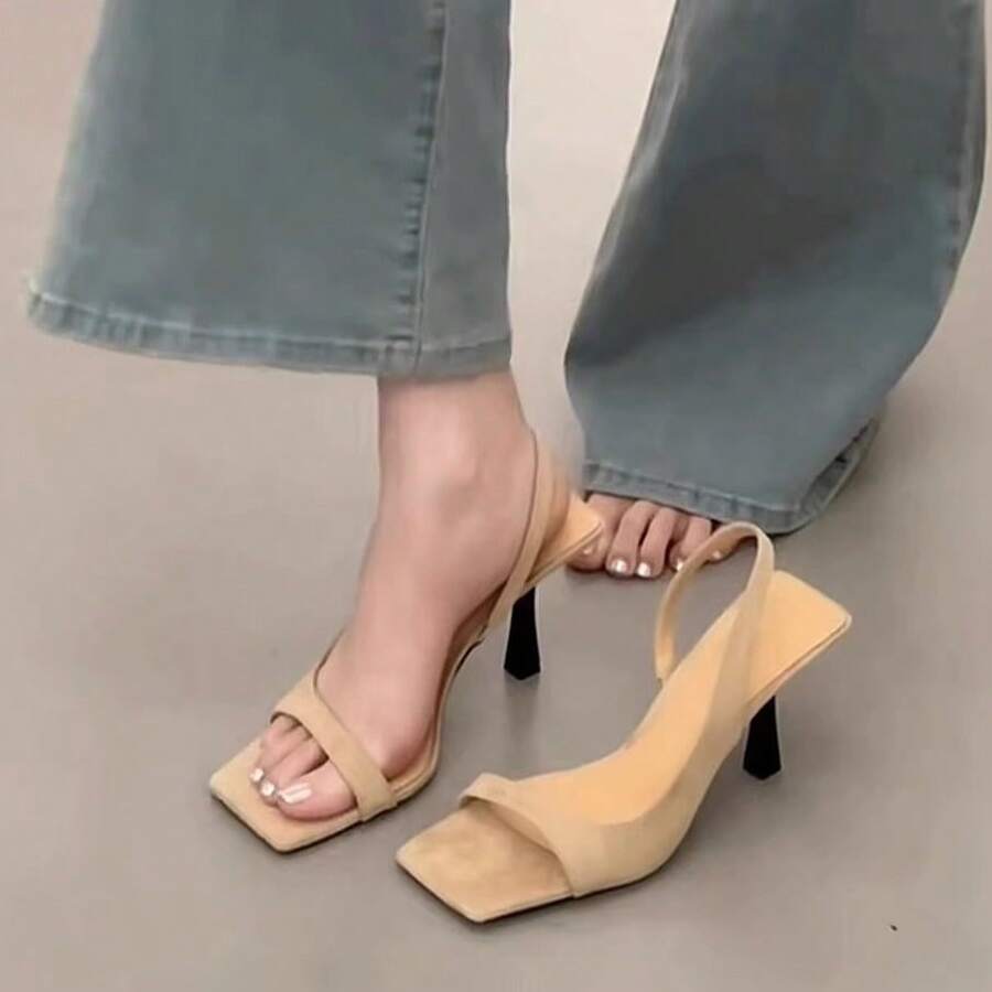 Women Flat Sandals - 黃色 - 查看 1