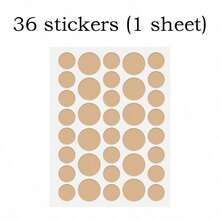 360 pezzi/180 pezzi/36 pezzi Adesivi trasparenti invisibili per il viso, adesivi circolari rimovibili senza tracce, semplici da usare, portatili, adesivi circolari trasparenti ad alta adesività, per trucco, economici, decorazione della stanza, vanità, viaggio, camera da letto, accessori per il trucco, economici, riempitivi per calze, trucco, strumenti per il trucco, roba economica, regali, regali per donne, regali di Natale