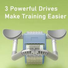 Abdominal Wheel Automatic Rebound Elbow Support Anti-Slip Fitness Roller Train - Baby Blue - View 4