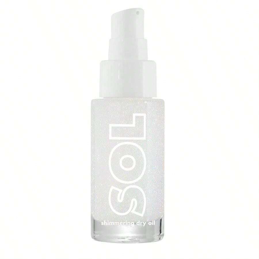 ColourPop X Twilight Sol Shimmering Dry Body Oil - Moisturizing Body Care, Shimmer Oil &Amp; Glowy Summer Makeup - Infused With Nourishing Coconut, Argan &Amp; Almond Oils - Like Diamonds (016 Fl Oz) - 白色 - 查看 1