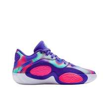 Nike Zapatos de baloncesto Jordan Tatum 2 "Dongdan", hombre, morado, cómodos, con amortiguación, antideslizantes, duraderos, de caña baja - Morado - Ver 2