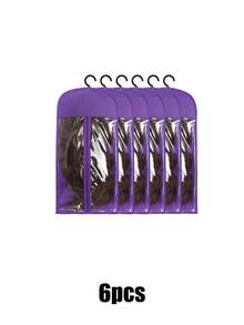 Multi-Wig Storage Hanger With 8 Hooks - Adjustable Heavy-Duty Organizer For Hair Extensions, Wigs & Accessories (Folds Flat)