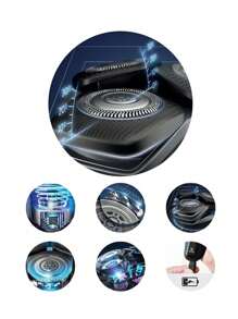 PHILIPS 飞利浦电动剃须刀 新款黑蜂巢5系剃须刀 三刀头剃须刀 1小时快速充电 升级版 送男朋友、长辈、情人节礼物 旗舰款S5831【高性能】 标配包装 - 棕色 - 查看 4