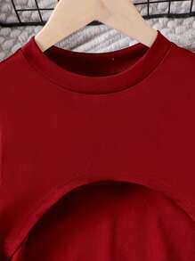 Conjunto de 3 piezas para niña: Suéter informal de manga larga, camiseta estampada y pantalones, para primavera/otoño