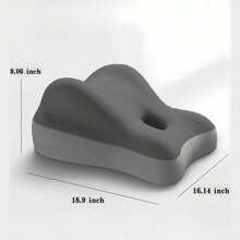 [Christmas And Thanksgiving Day]Couples Memory Foam Wedge Pillow For  & Pregnancy - Lumbar Support Cushion For Bed, Office Chair, Car Seat - Sciatica & Coccyx Pain Relief.