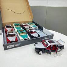 1pc Children's Educational Toys Simulation Kids Car, Multi-Style Diecast Model With Music, Lights, Inertia Function, Opening Doors, Gift For Boys, Home Decor,Back To School - Multicolor - View 4